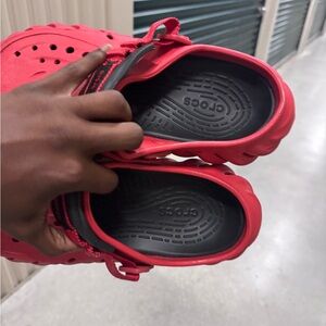 CROCS Kids Vibrant Red Water Shoes